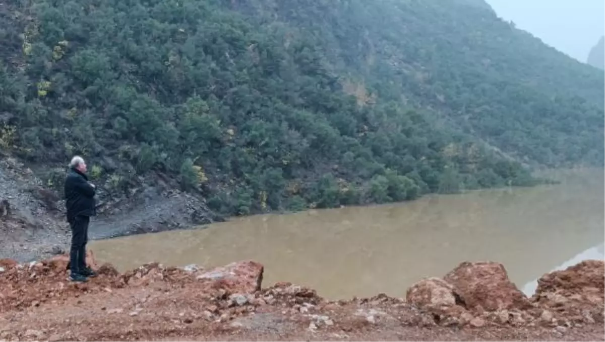 İslahiye\'deki deprem sonrası oluşan doğal gölde inceleme yapıldı