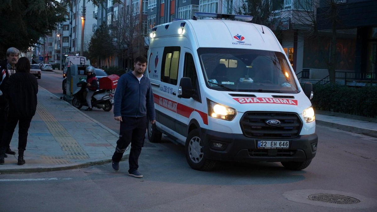 Edirne\'de Trafik Kazası: 1 Yaralı