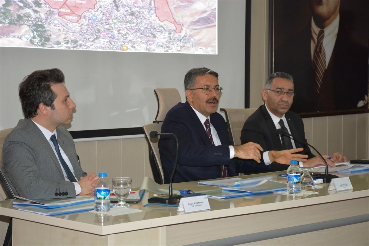 Depreme Hazır Bir Hakkari İçin İlçe Bazlı Yapı Stoku Toplantısı