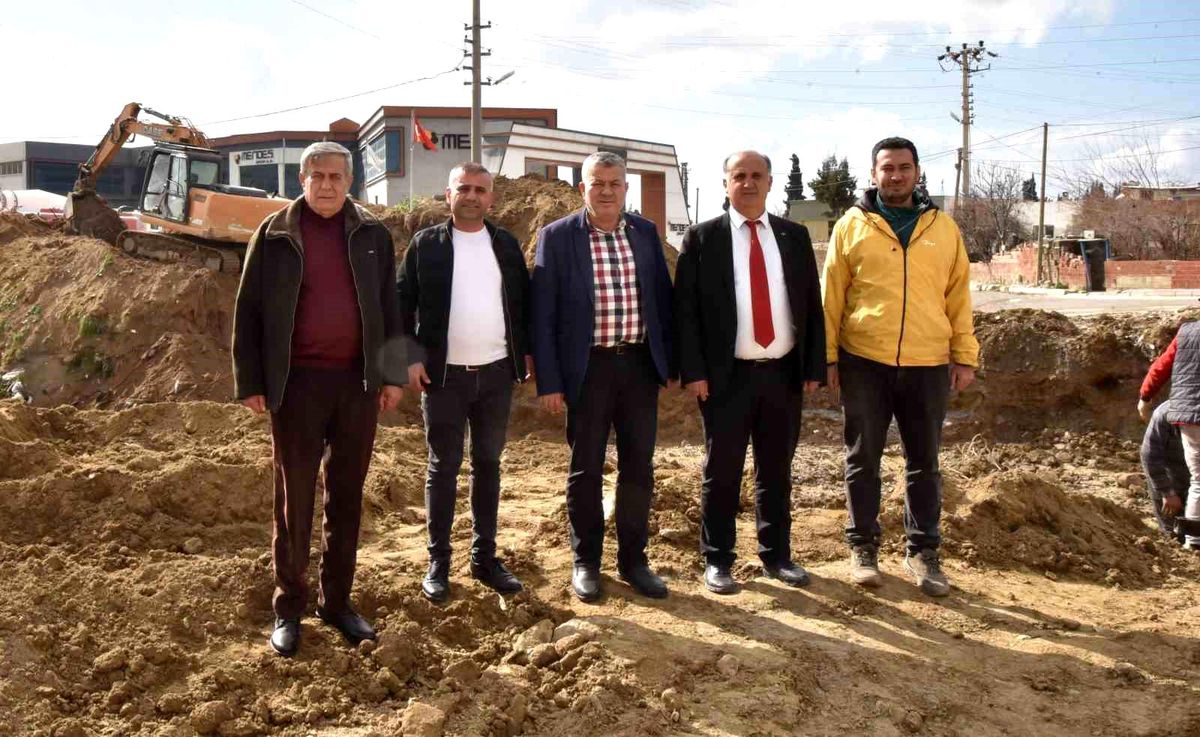 İncirliova'da Yalkıdere Çayı Köprüsü İnşaatı Başladı