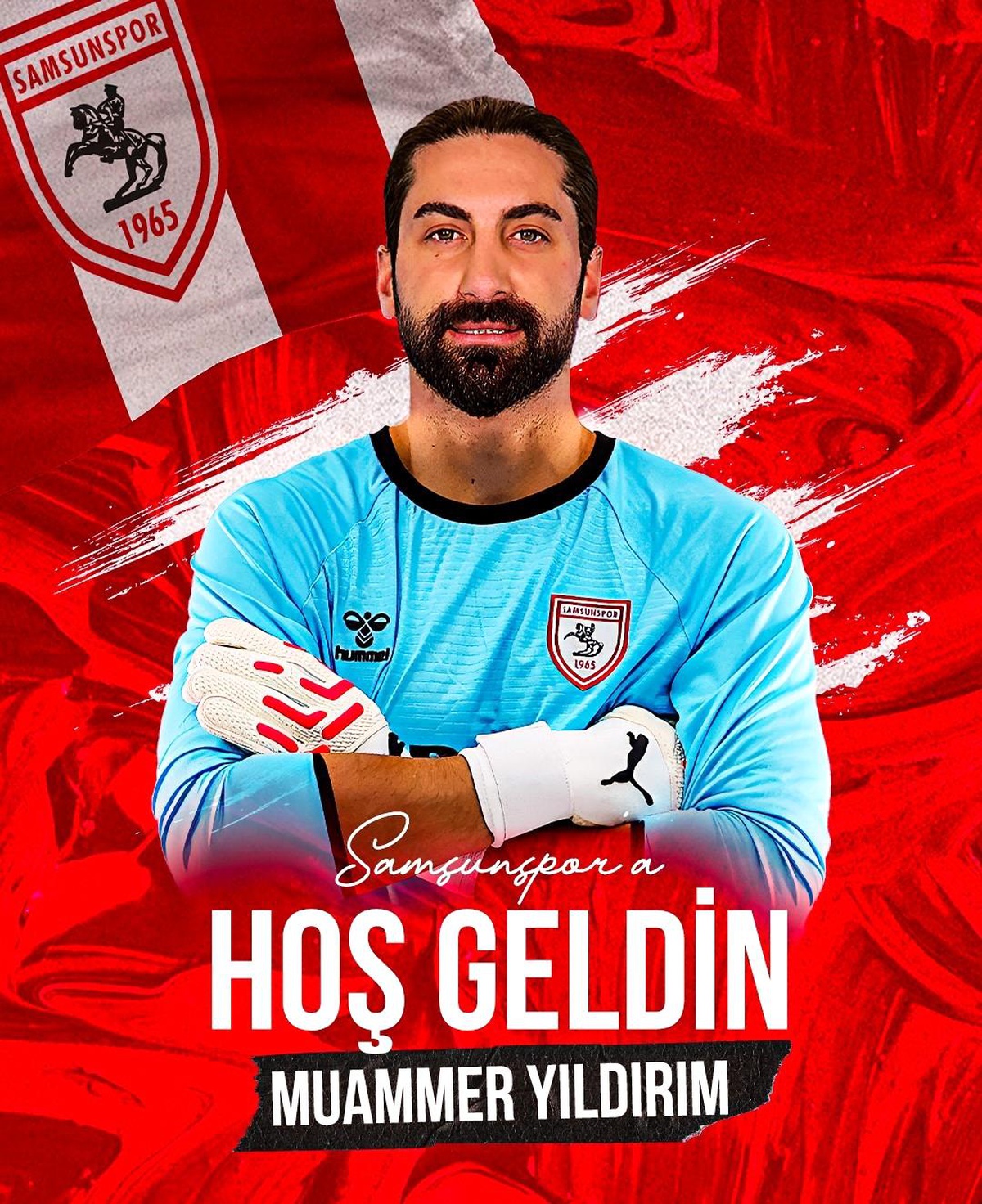 Muammer Yıldırım Samsunspor ile sözleşme imzaladı