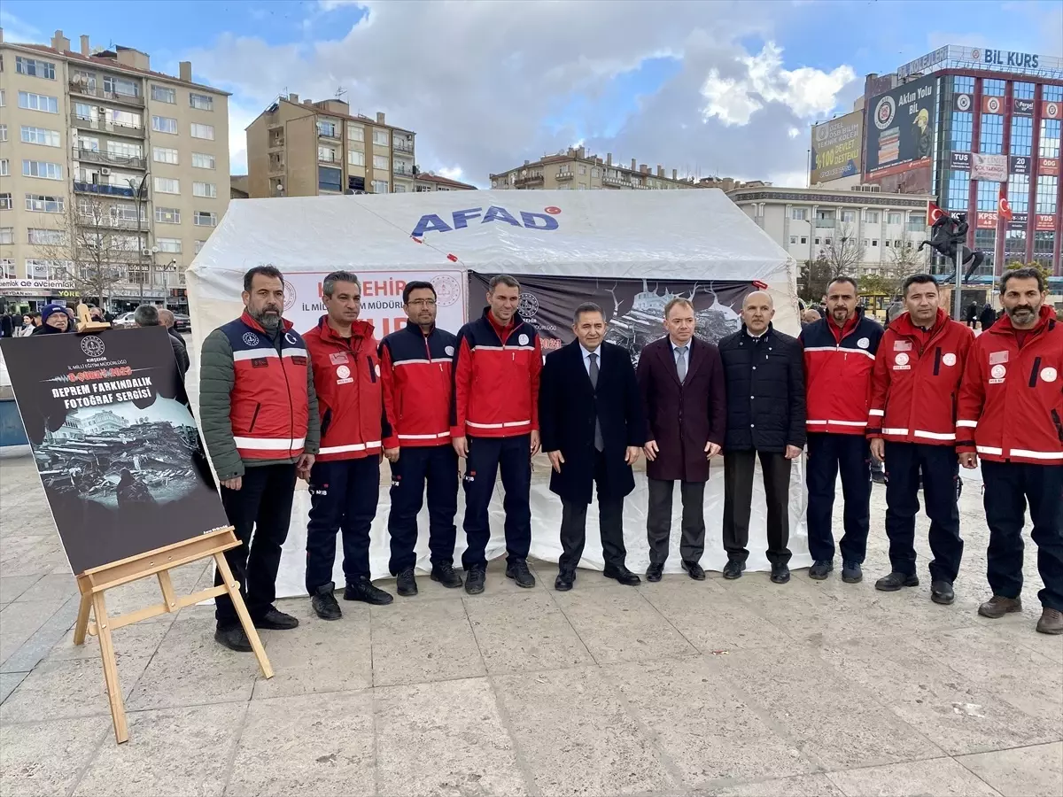 Kırşehir AKUB Ekiplerinin Deprem Sergisi Açıldı