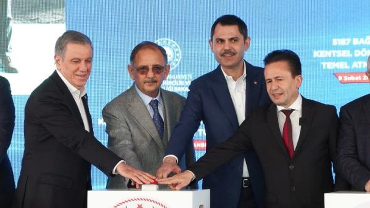 Murat Kurum, İstanbul\'da kentsel dönüşüm çalışmalarını hızlandırıyor