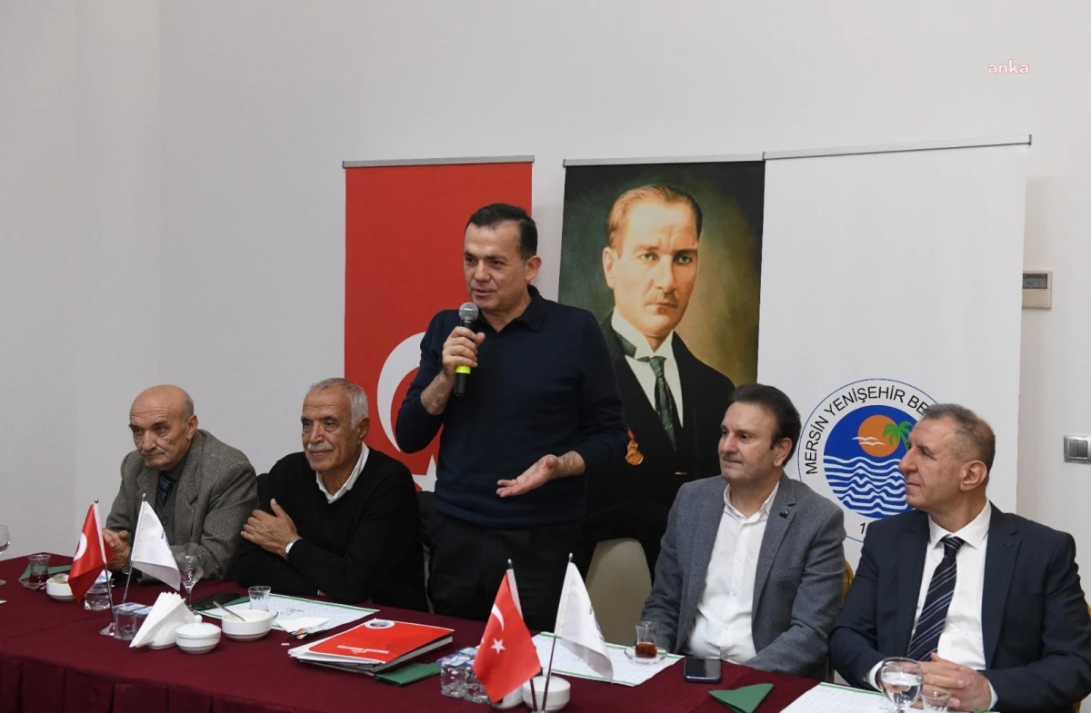 Mersin Yenişehir Belediye Başkanı Abdullah Özyiğit, STK temsilcileriyle buluşmalarına devam ediyor