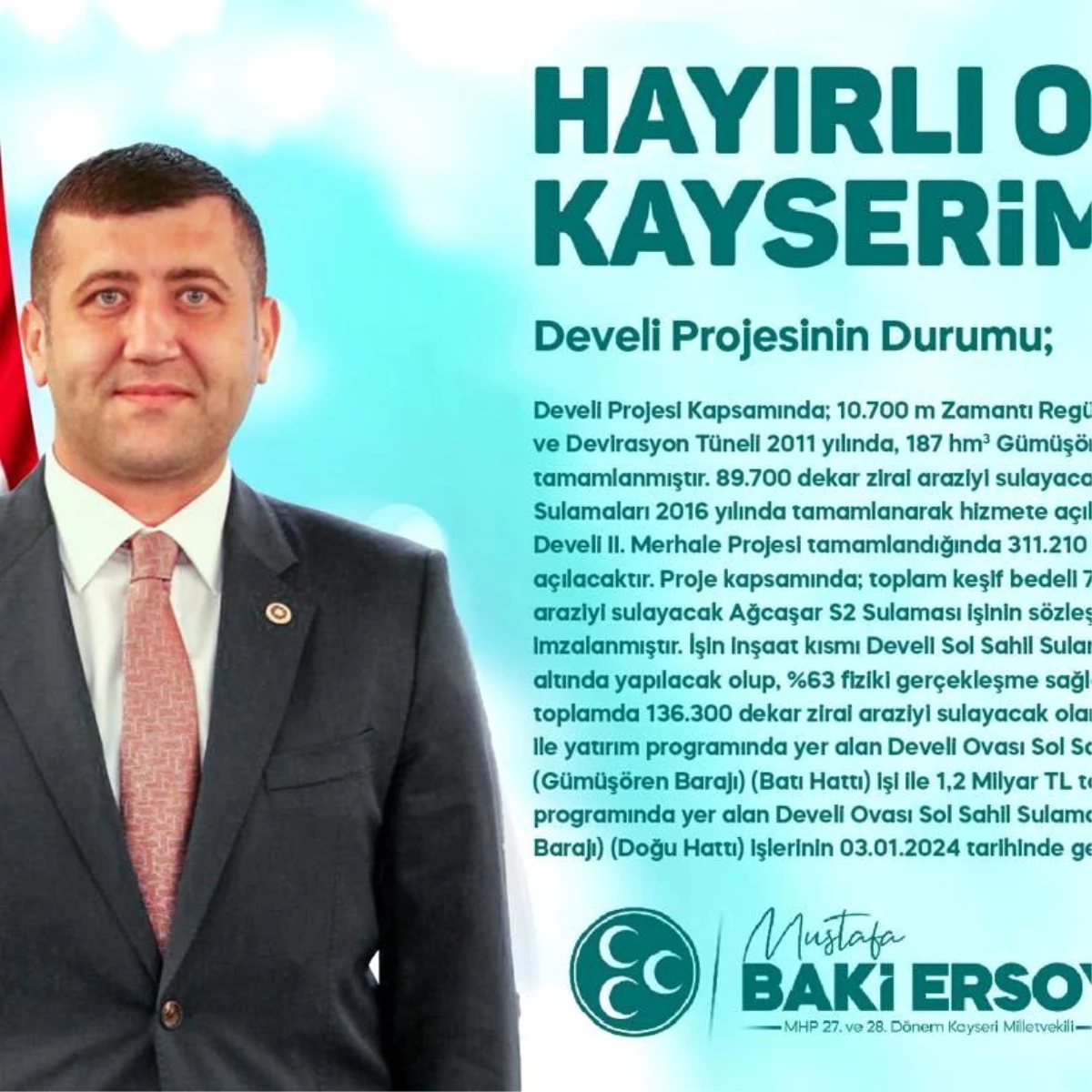 MHP Milletvekili Baki Ersoy, Tarım ve Orman Bakanı ile yapılan görüşmeleri paylaştı