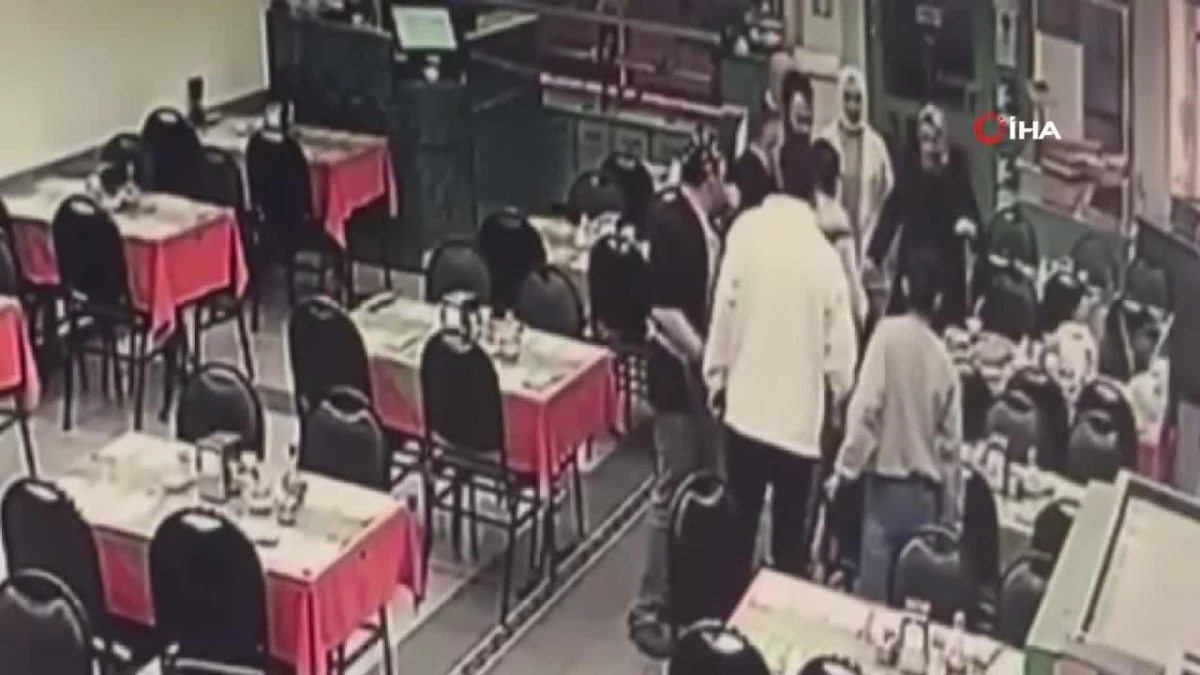 Restoran çalışanından hayat kurtaran müdahale