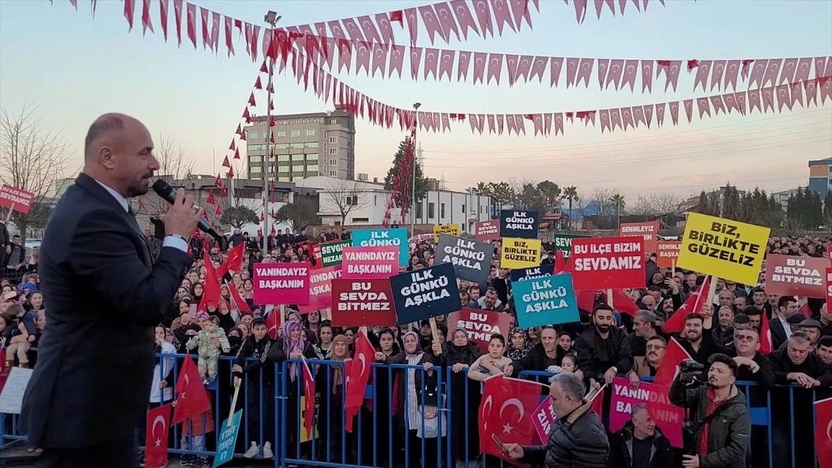 Tekkeköy Belediye Başkanı Hasan Togar, halk buluşması etkinliği gerçekleştirdi