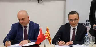 TİKA, Kuzey Makedonya Mali Polis İdaresine teknolojik ekipman hibe etti