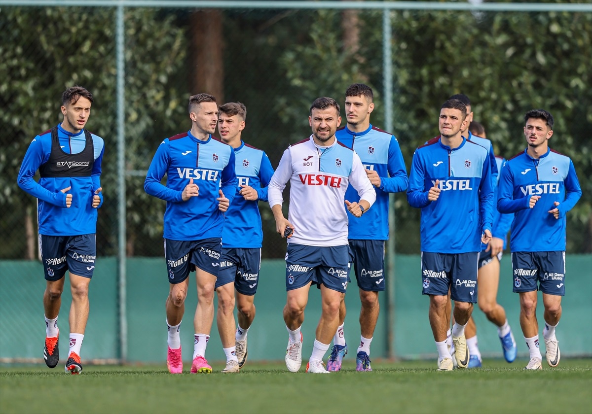 Trabzonspor, Atakaş Hatayspor maçı hazırlıklarına başladı