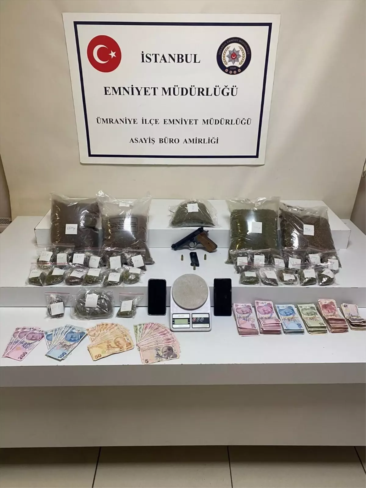 İstanbul Ümraniye\'de Uyuşturucu Satarken Yakalanan 2 Şüpheli Tutuklandı