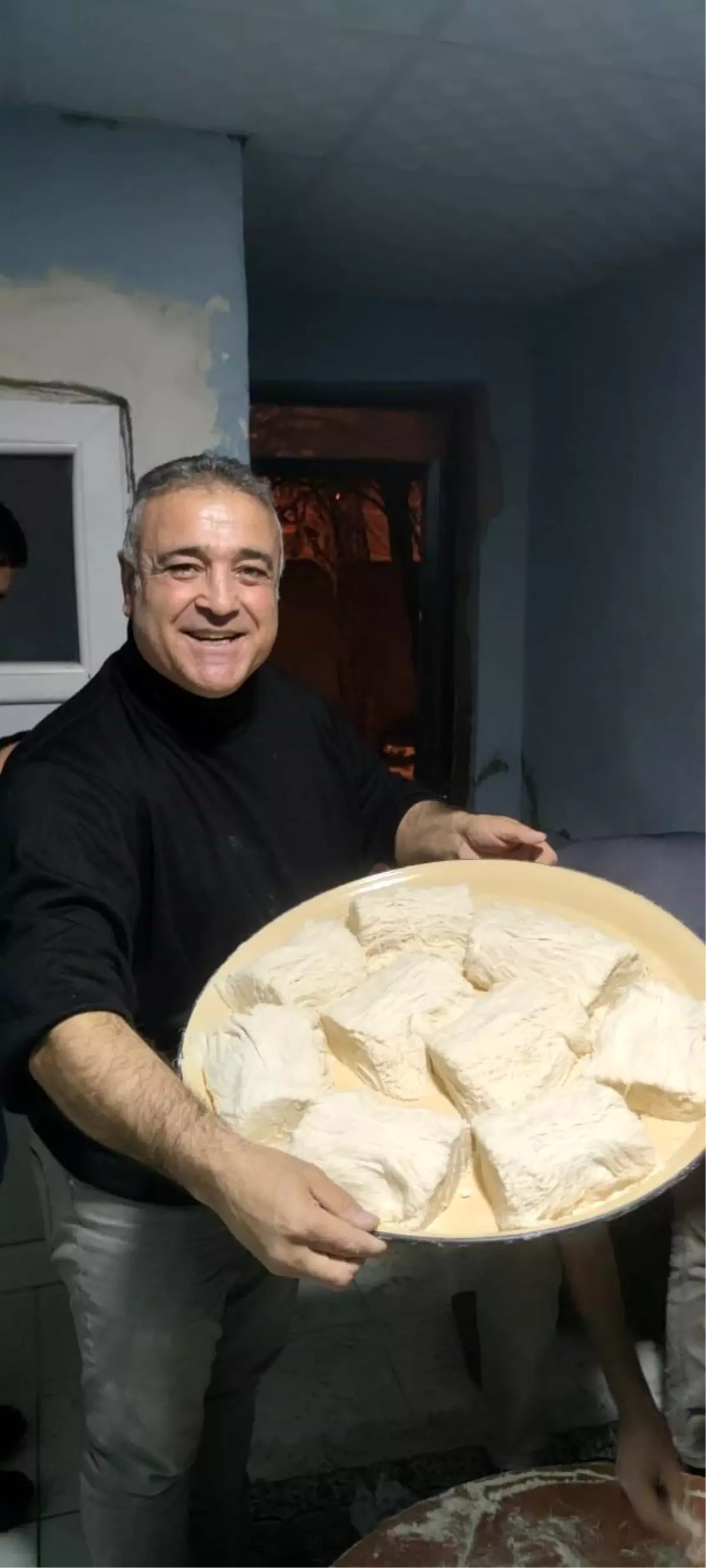 Erzurum Aşkale\'de Tel Helvası Çekimi Yapıldı