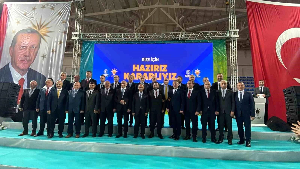 AK Parti Rize İl Teşkilatı, 31 Mart 2024 yerel seçimleri için belediye başkan adaylarını açıkladı