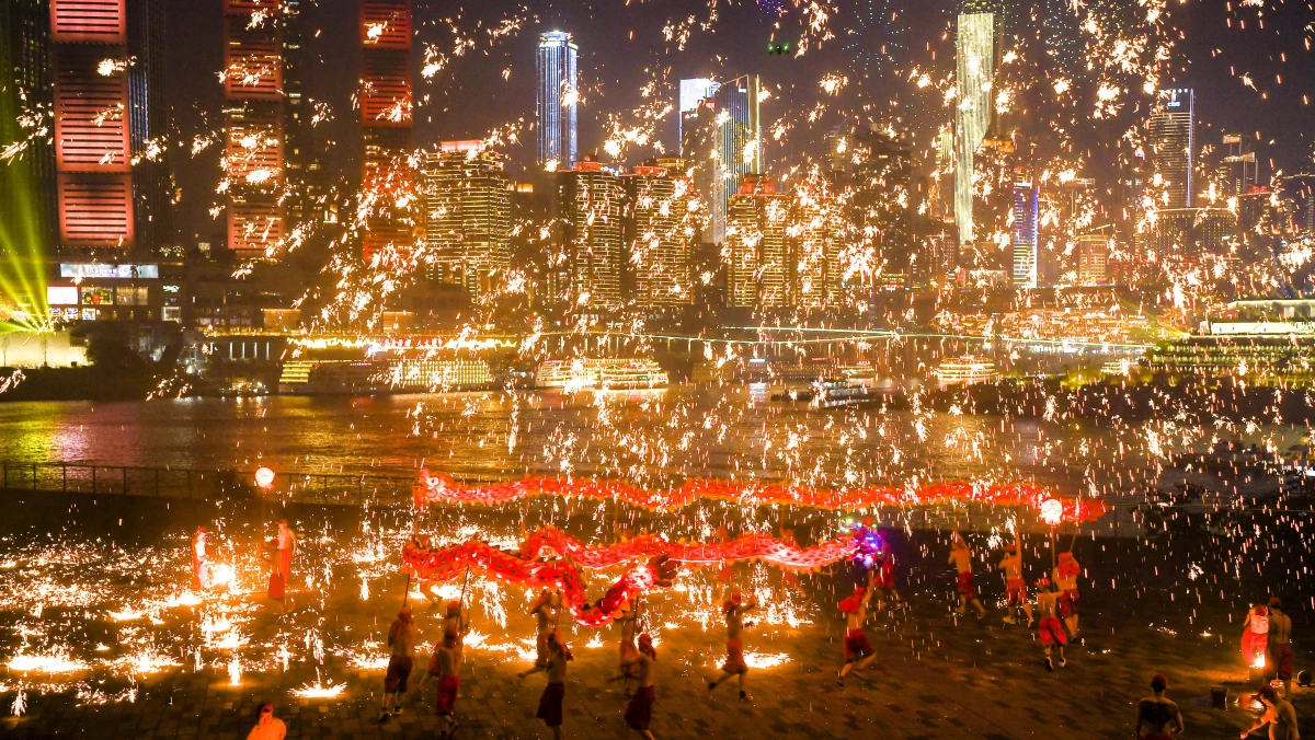 Çin Yeni Yılı kutlamaları Chongqing\'de gerçekleşti