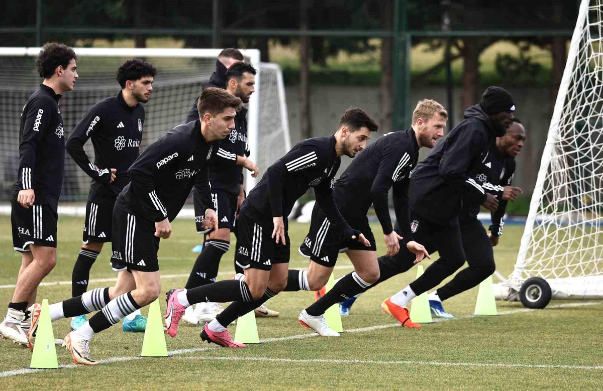 Beşiktaş, Kayserispor maçı hazırlıklarına başladı