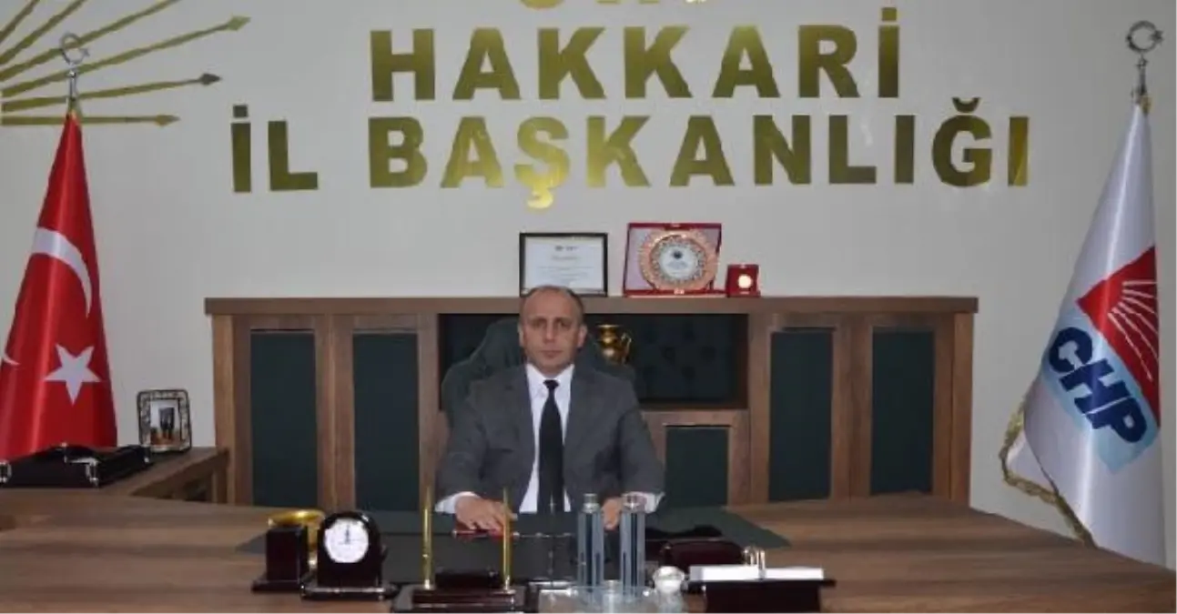 CHP Hakkari İl Başkanı Nazım Demir Görevinden İstifa Etti