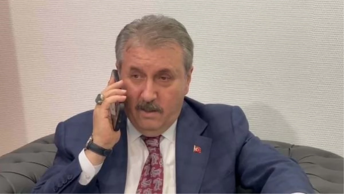 BBP Genel Başkanı Mustafa Destici, Milli Savunma Bakanı Yaşar Güler\'e taziye telefonu