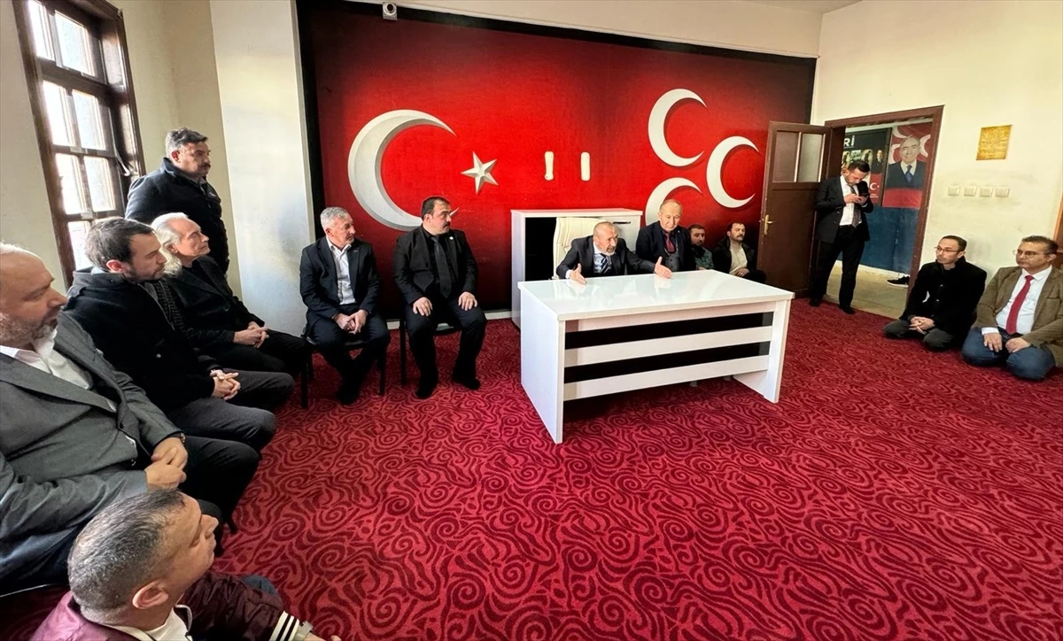 MHP Genel Başkan Yardımcısı Yaşar Yıldırım Beypazarı\'nda ziyaretler gerçekleştirdi