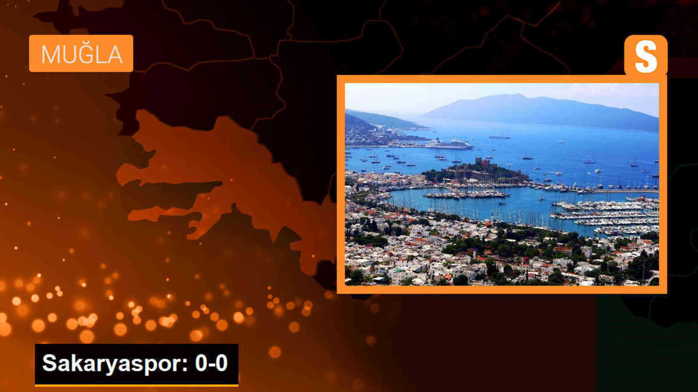 Bodrum FK ve Sakaryaspor Berabere Kaldı