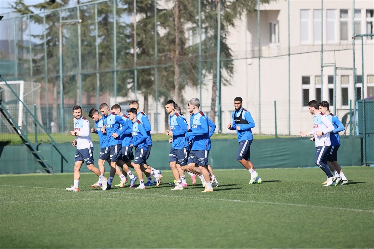 Trabzonspor, Atakaş Hatayspor maçı için hazırlıklarını sürdürüyor
