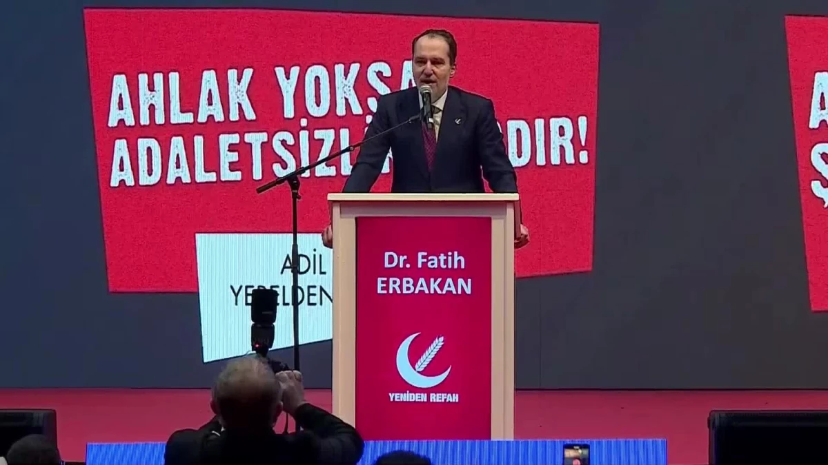 Yeniden Refah Partisi İstanbul, Ankara ve İzmir adaylarını açıkladı