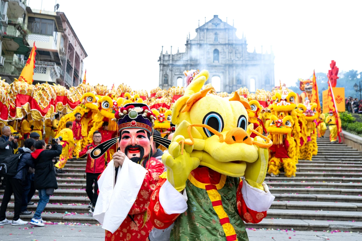 Makao\'da Çin Yeni Yılı kutlamaları gerçekleştirildi
