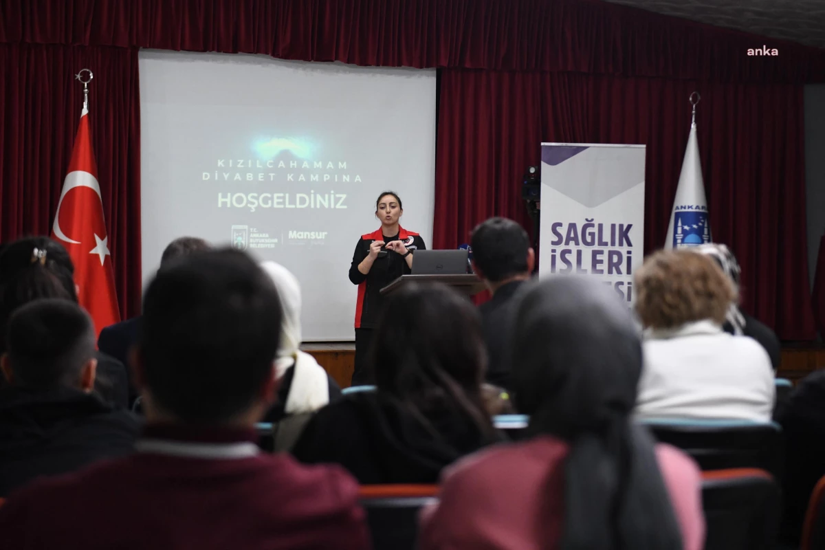 Ankara Büyükşehir Belediyesi Diyabet Hastaları İçin Motivasyon Kampı Düzenledi