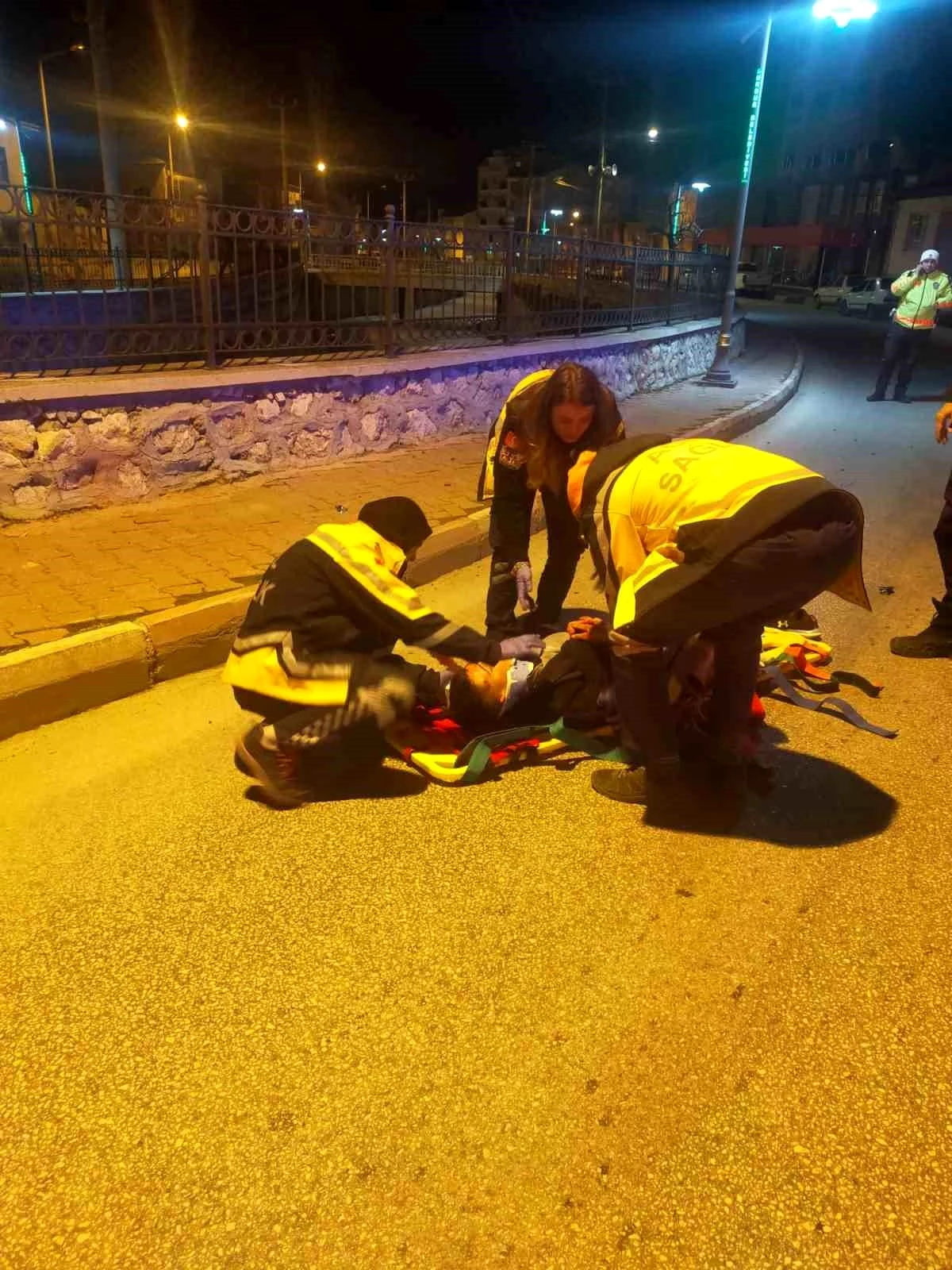 Burdur\'da Alkollü Motosiklet Kazası: Sürücü Yaralandı