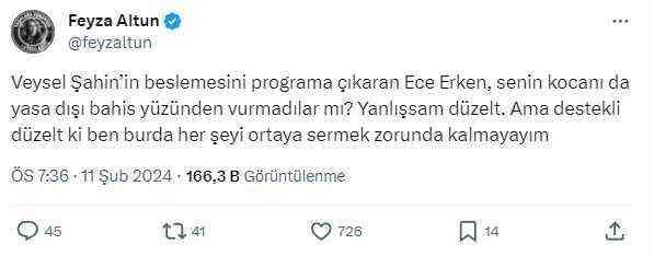 Ece Erken'in yasadışı bahis sitesine üye olduğu iddiası