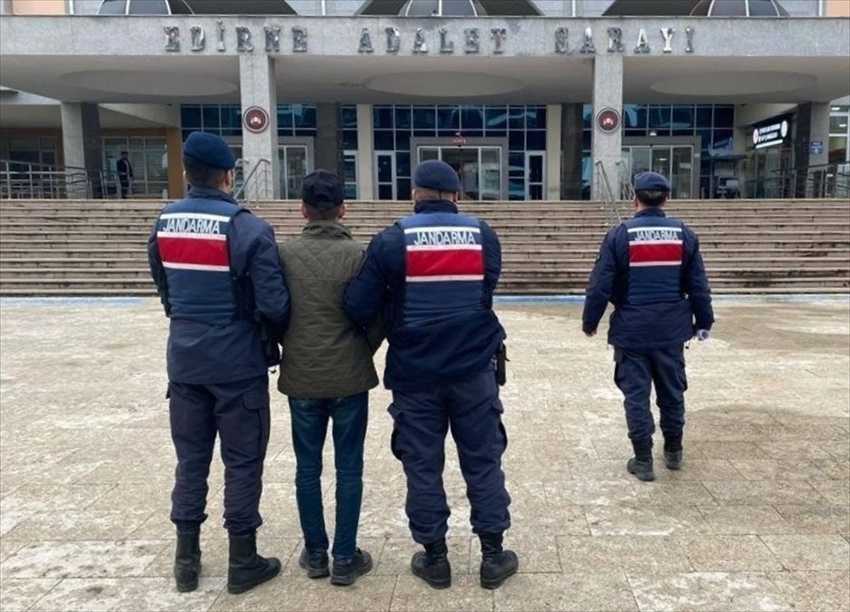 Edirne\'de yurt dışına kaçma teşebbüsünde bulunan terör örgütü PKK mensubu yakalandı