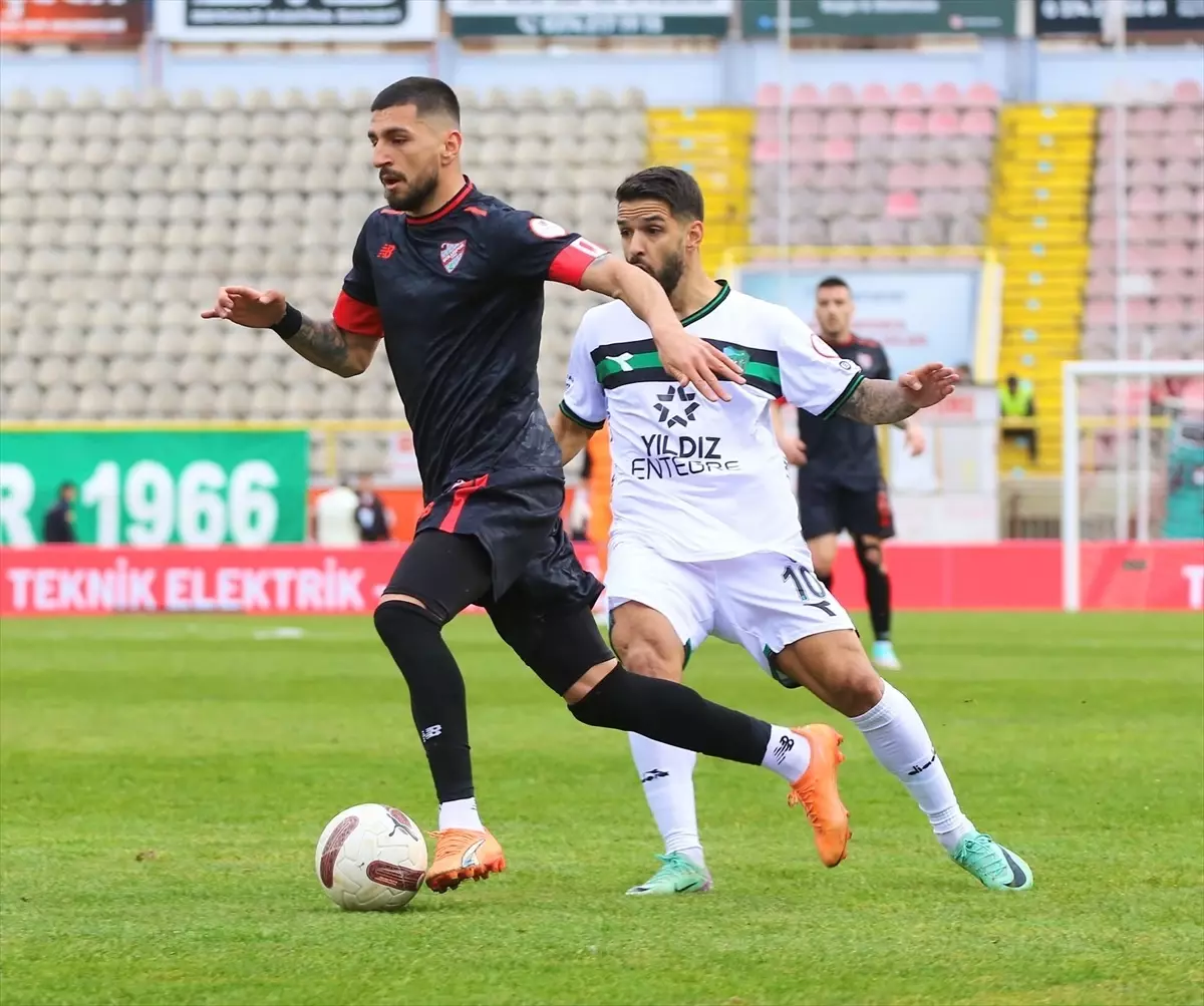 Boluspor ile Kocaelispor 1-1 berabere kaldı