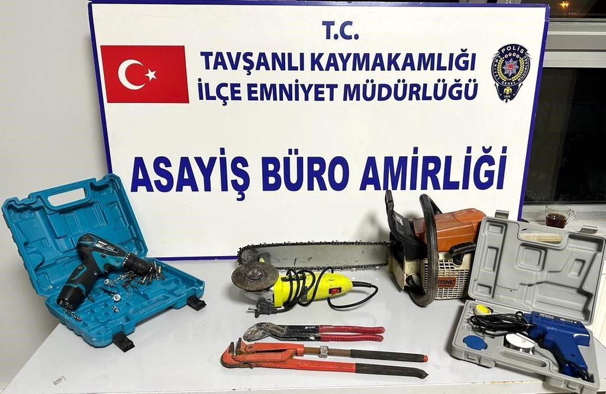 Tavşanlı\'da Hırsızlık Olaylarına Karışan Şahıs Yakalandı