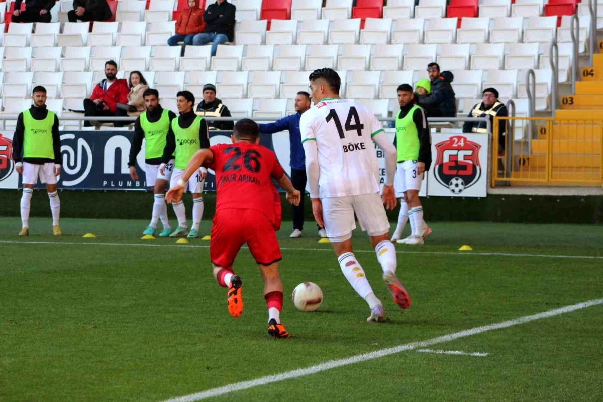 Denizlispor, 24 Erzincanspor karşısında 0-1 mağlup oldu