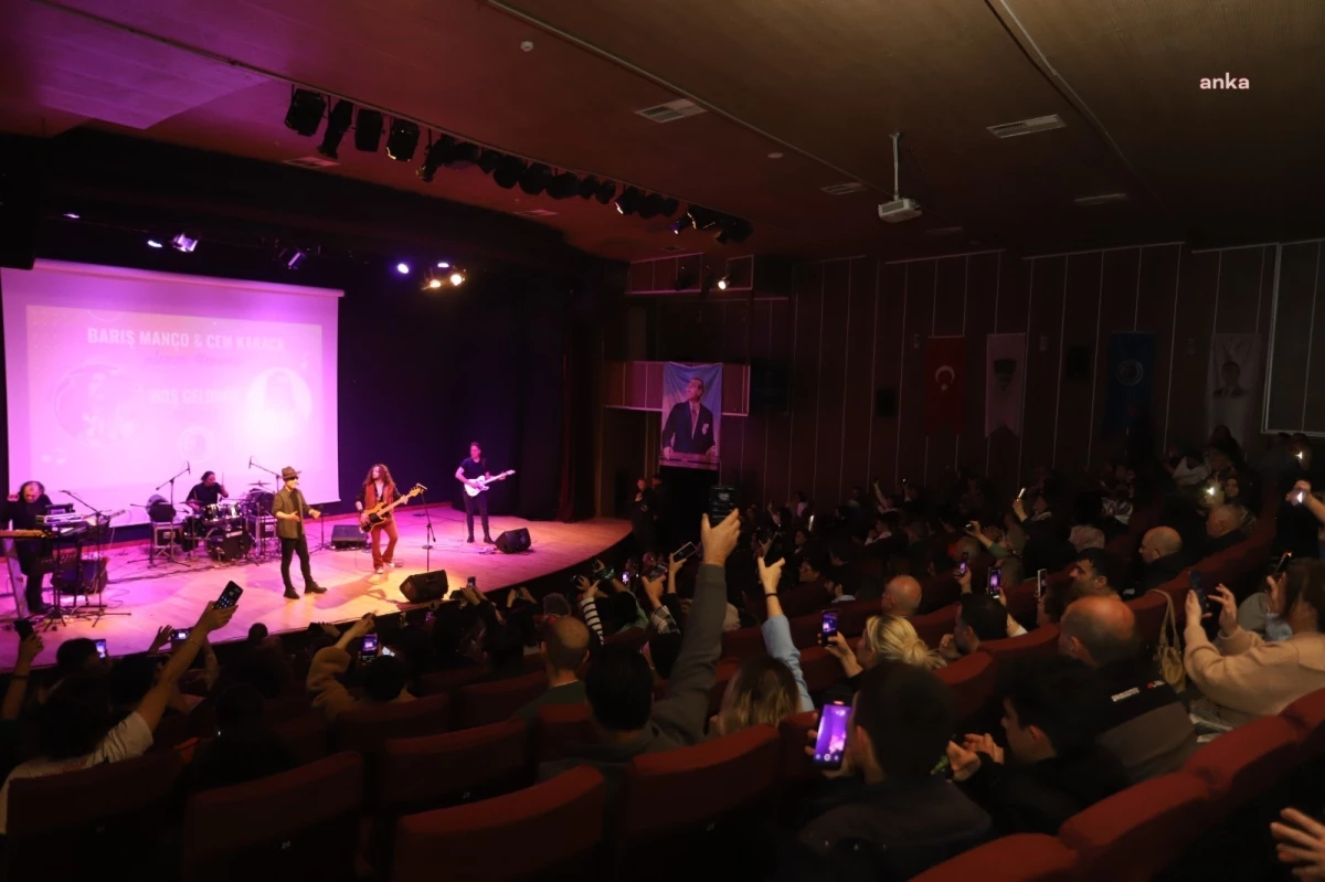 Barış Manço ve Cem Karaca anma konseri düzenlendi