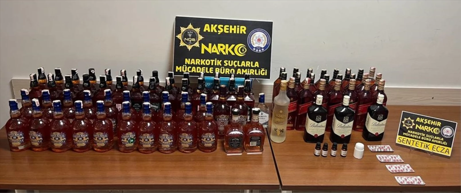 Akşehir\'de Kaçak Alkol ve Uyuşturucu Operasyonu: 1 Tutuklama