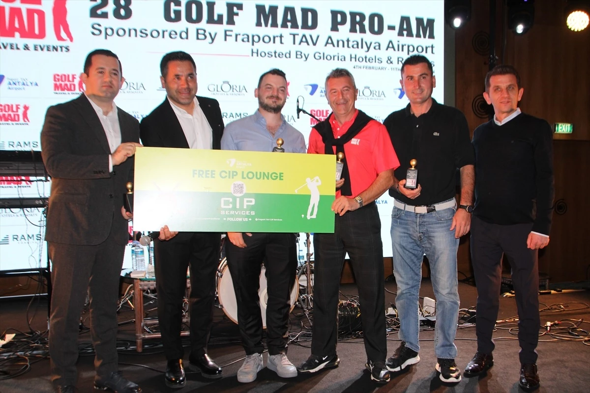 Özbek Kanat Kurbanaliev Antalya Golf Turnuvası\'nda birinci oldu