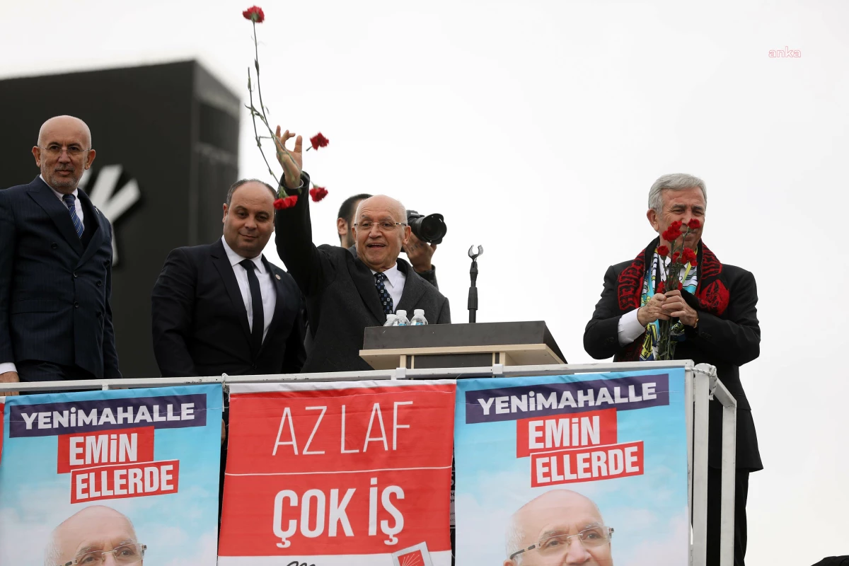 Yenimahalle Belediye Başkanı Fethi Yaşar, Batıkent Seçim Koordinasyon Merkezi\'ni Açtı