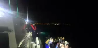 Bodrum'da 57 kaçak göçmen ve 2 organizatör yakalandı