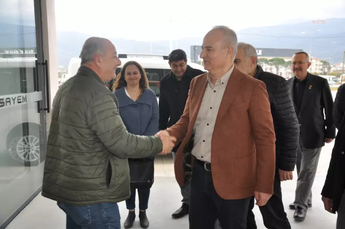 Çine Belediye Başkanı Galericiler Sitesi\'ni ziyaret etti