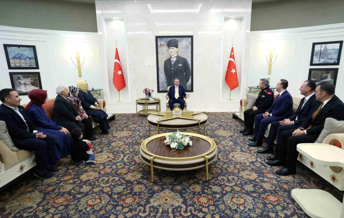 Cumhurbaşkanı Erdoğan, Türkiye\'nin ilk astronotunu kabul etti
