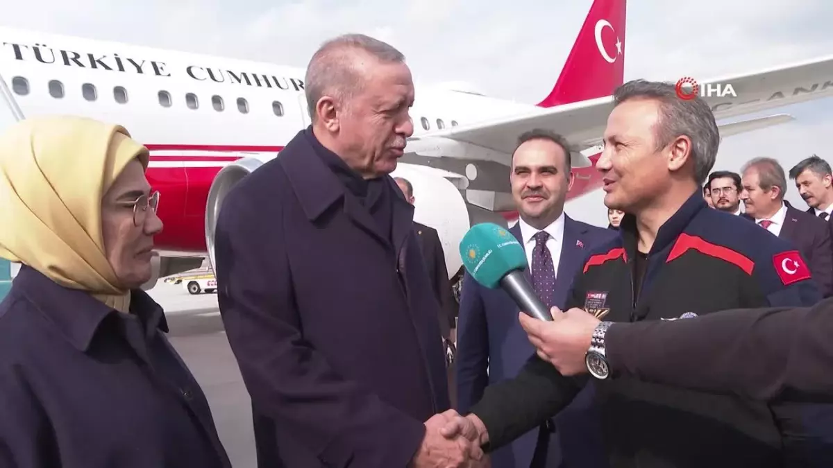 Emine Erdoğan, astronot Alper Gezeravcı\'nın çalışmalarının ülke için önemini vurguladı