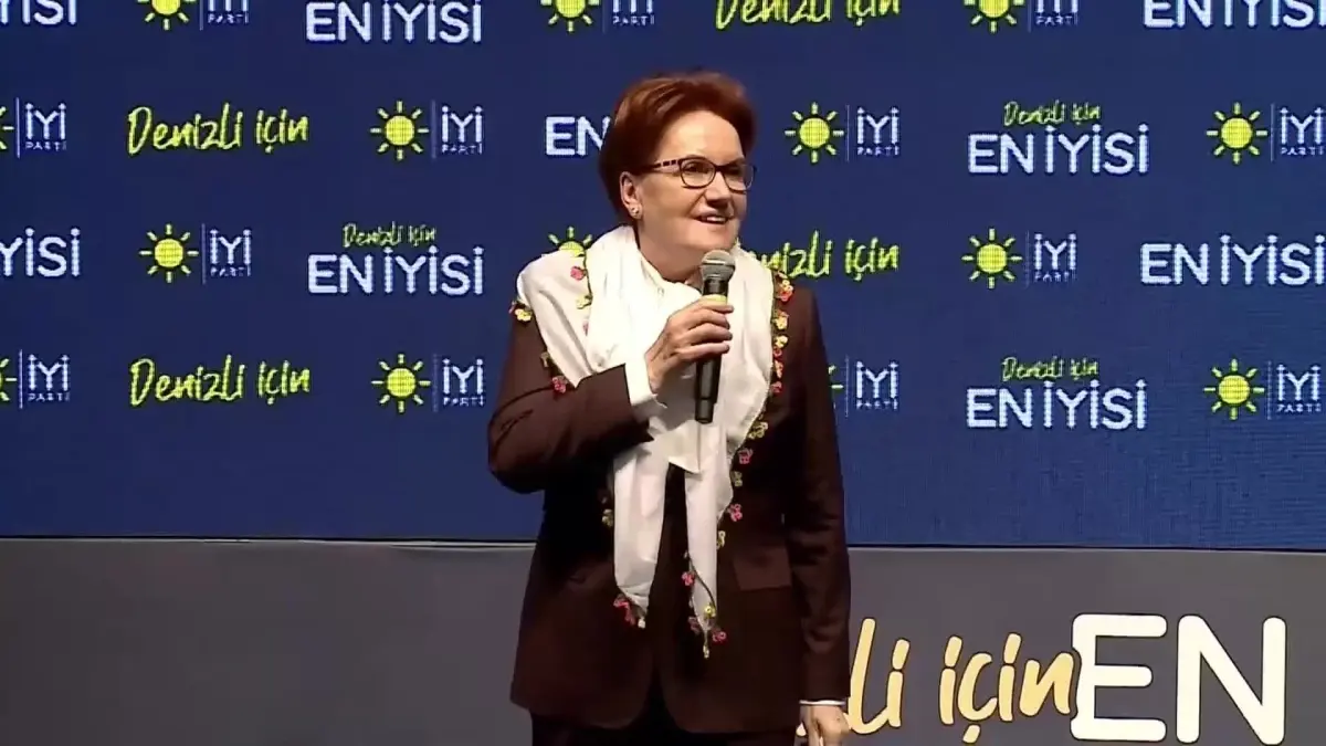 İyi Parti Genel Başkanı Meral Akşener: "2028\'de Bu Ucube Sistemi Değiştirmek İçin Yol Yürüyoruz!"