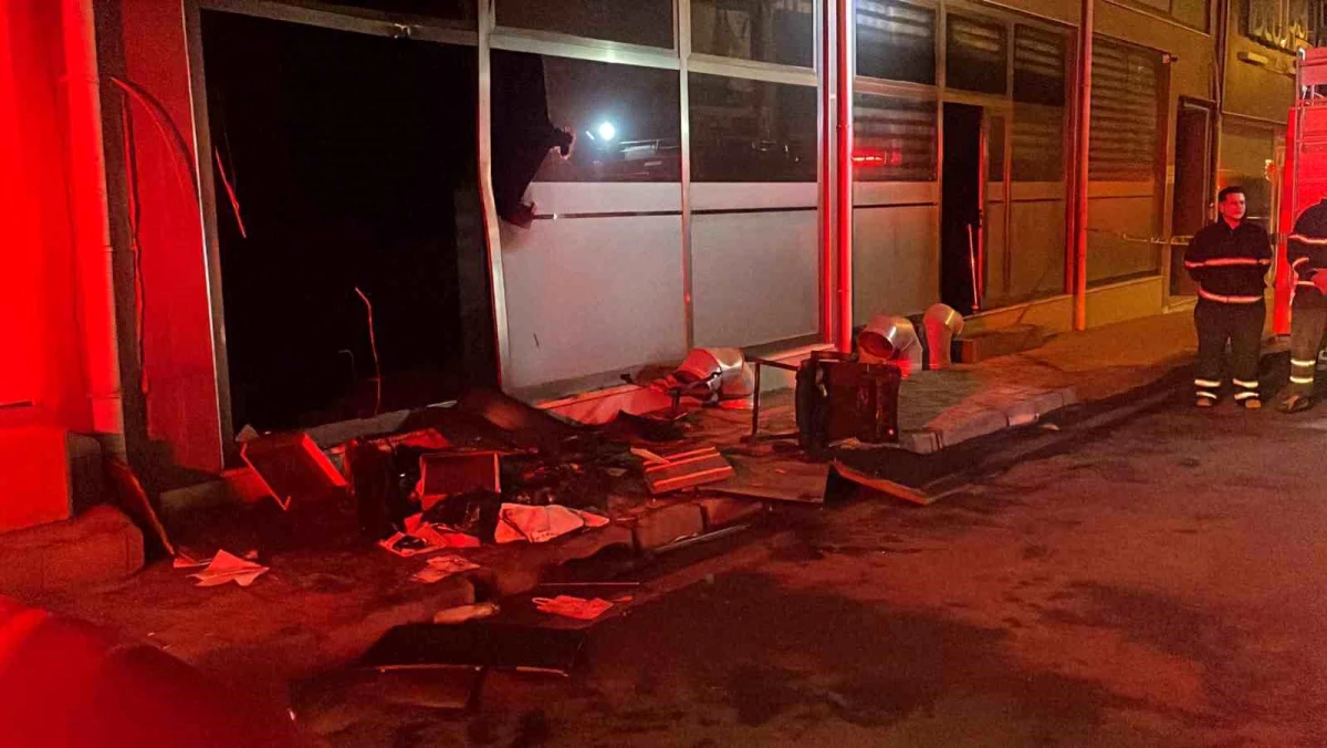 Kırklareli Belediyesi Şirket Binasına Yangın Saldırısı