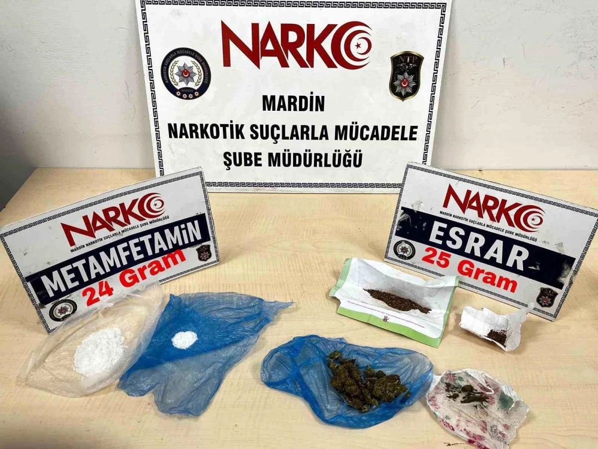 Mardin\'de Uyuşturucu Operasyonu: 3 Şüpheliden 1\'i Tutuklandı
