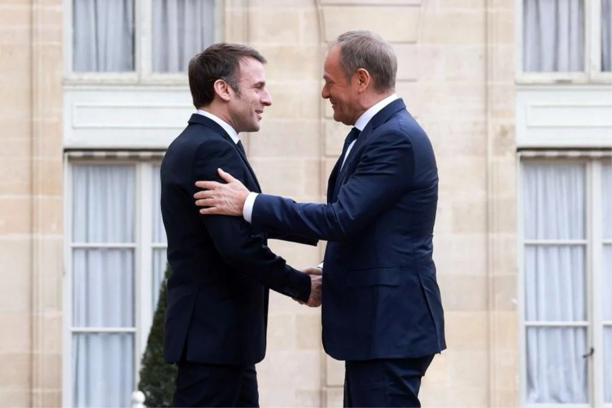 Polonya Başbakanı Tusk, Macron ile görüşmesinde Avrupa\'nın güvenli kıta olması gerektiğini vurguladı
