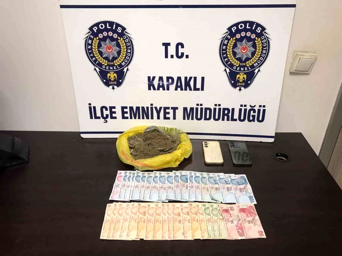 Tekirdağ Kapaklı\'da Uyuşturucu Operasyonu: 358 Gram Bonzai Ele Geçirildi