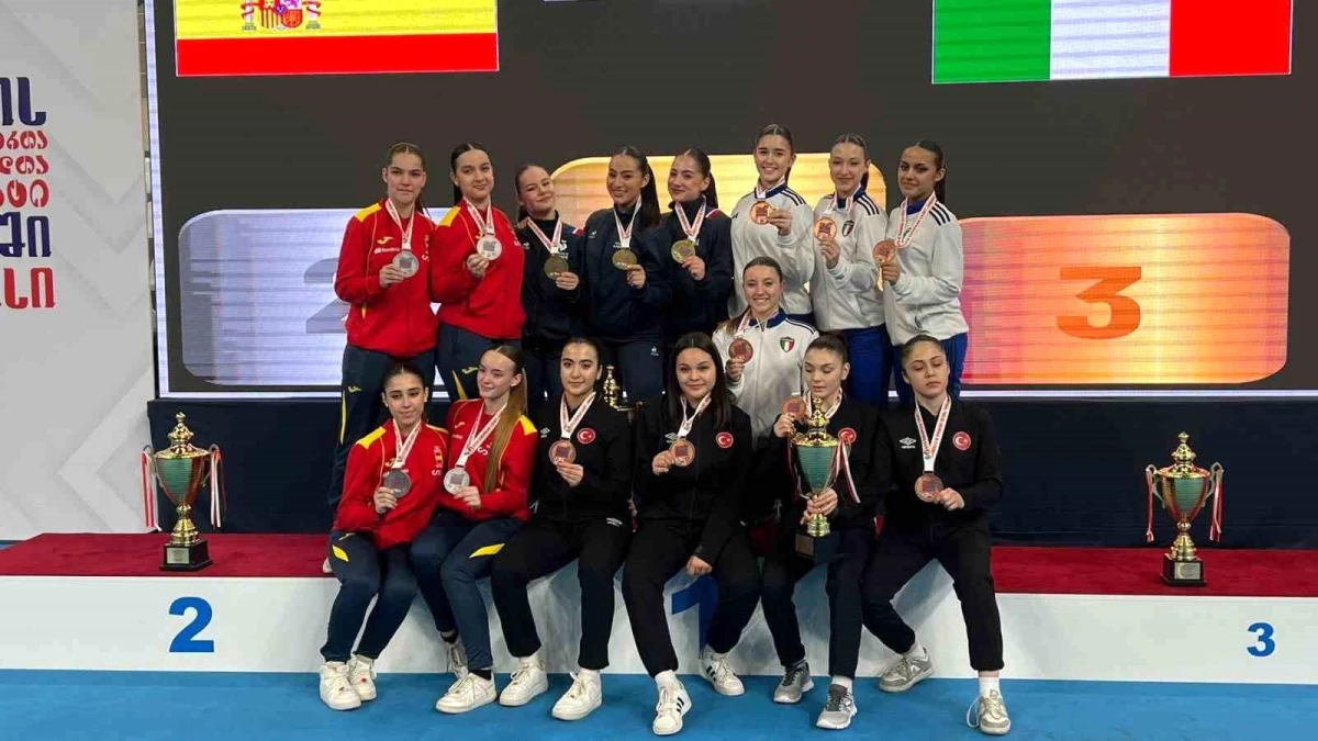 Türk Sporcular Tiflis\'te 19 Madalya Kazandı