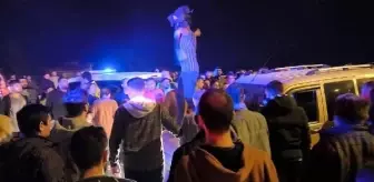 Düzce'de Kaza Sonrası Mahalle Sakinleri Yolu Kapattı