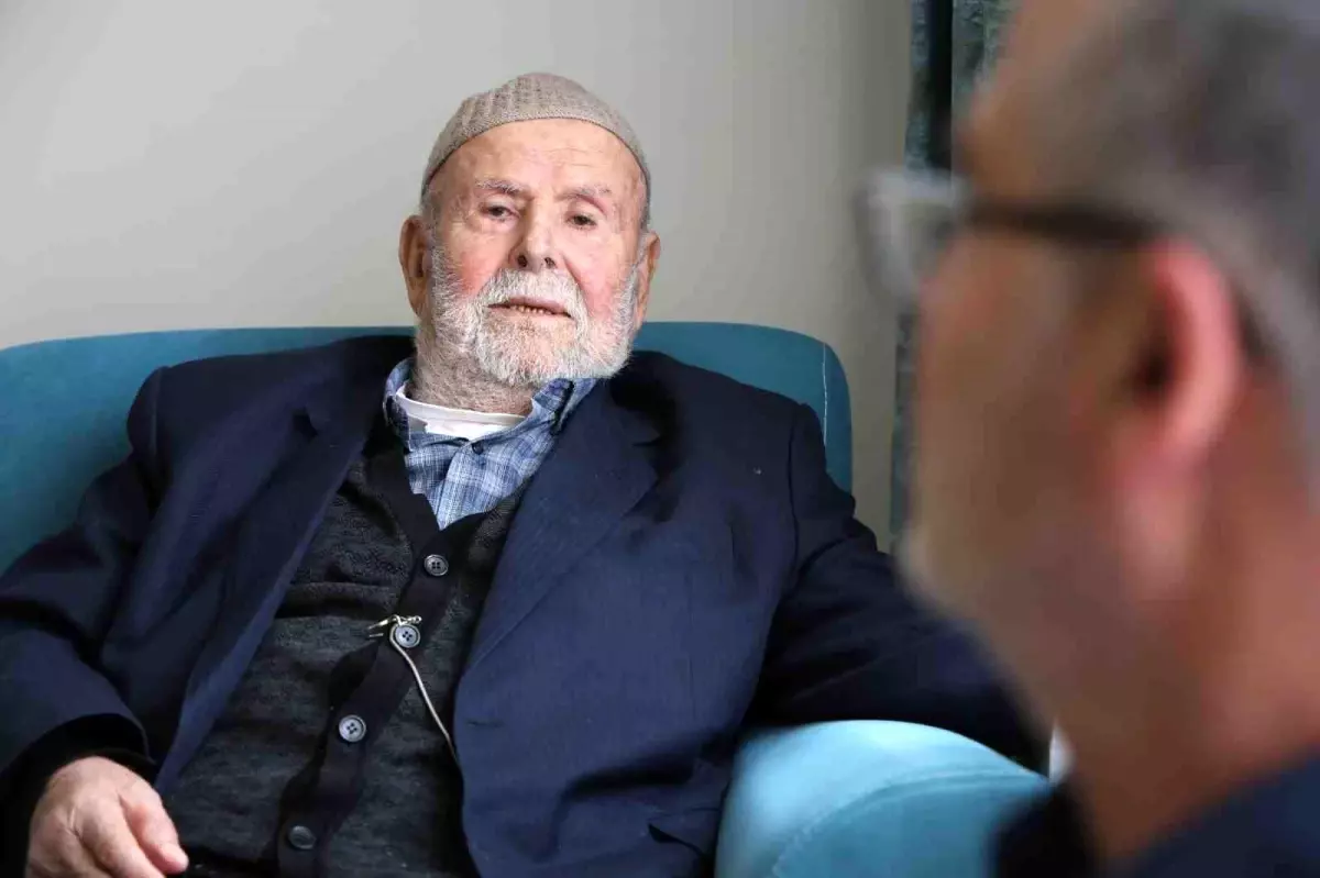 Konya'da 102 Yaşındaki Hasan Yaşar, Çalışmanın Önemini Vurguladı