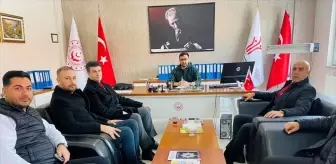 AK Parti Çaldıran Belediye Başkan Adayı Ferman Yıldırım, Kaymakamı Ziyaret Etti