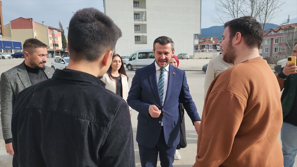 AK Parti Karabük Belediye Başkan Adayı Özkan Çetinkaya Esnaf Ziyaretinde Bulundu